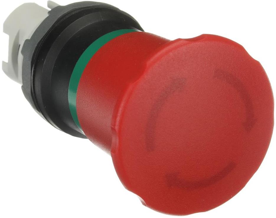 Авариен стоп червен Ф40мм MPET4-10R освобождаване чрез завъртане Ø22mm Modular АВВ