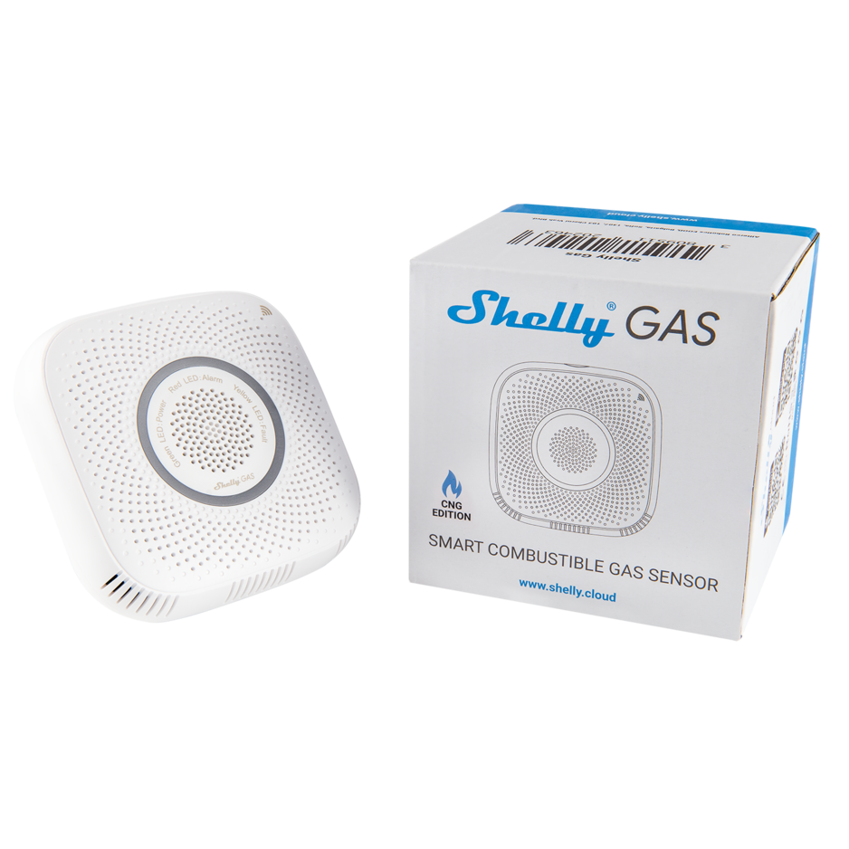 Датчик за газ LPG за контакт бял Shelly GAS - 202678
