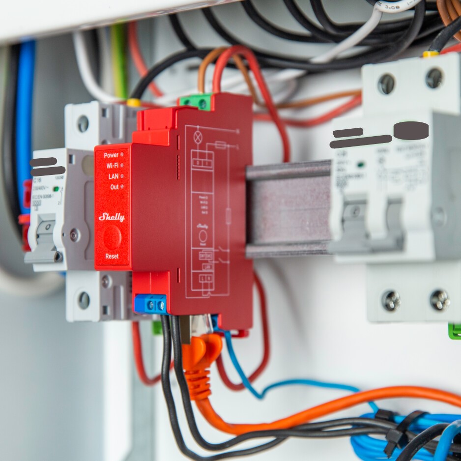 Импулсно Smart реле 1х On/Off 16A с мерител за DIN монтаж Shelly PRO 1PM - 268018S