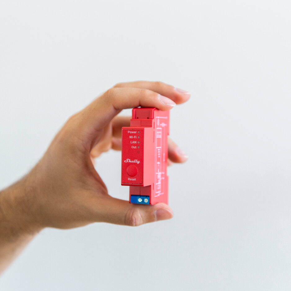 Импулсно Smart реле 1х On/Off 16A с мерител за DIN монтаж Shelly PRO 1PM - 268018S