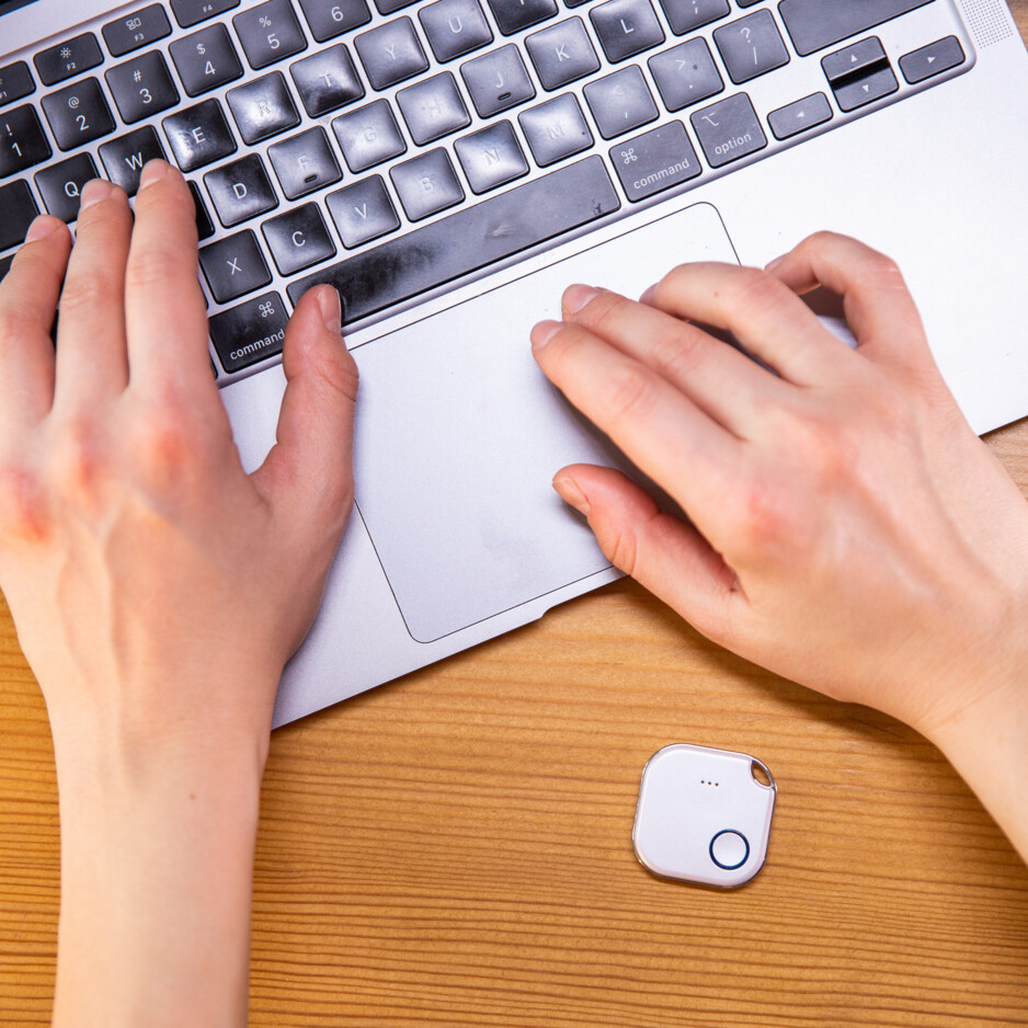 Бутон с 4 функции с батерия бял Shelly Blu Button1 - 266441S /до изчерпване/