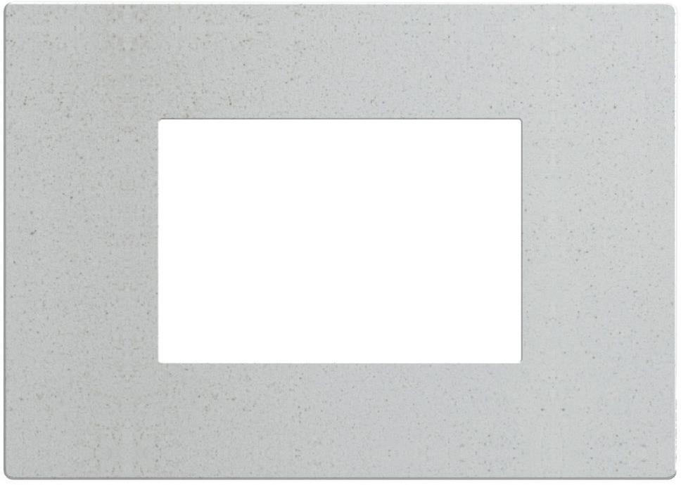 Рамка 3 мод. цвят Бяла слюда (White Mica) Light Now Bticino