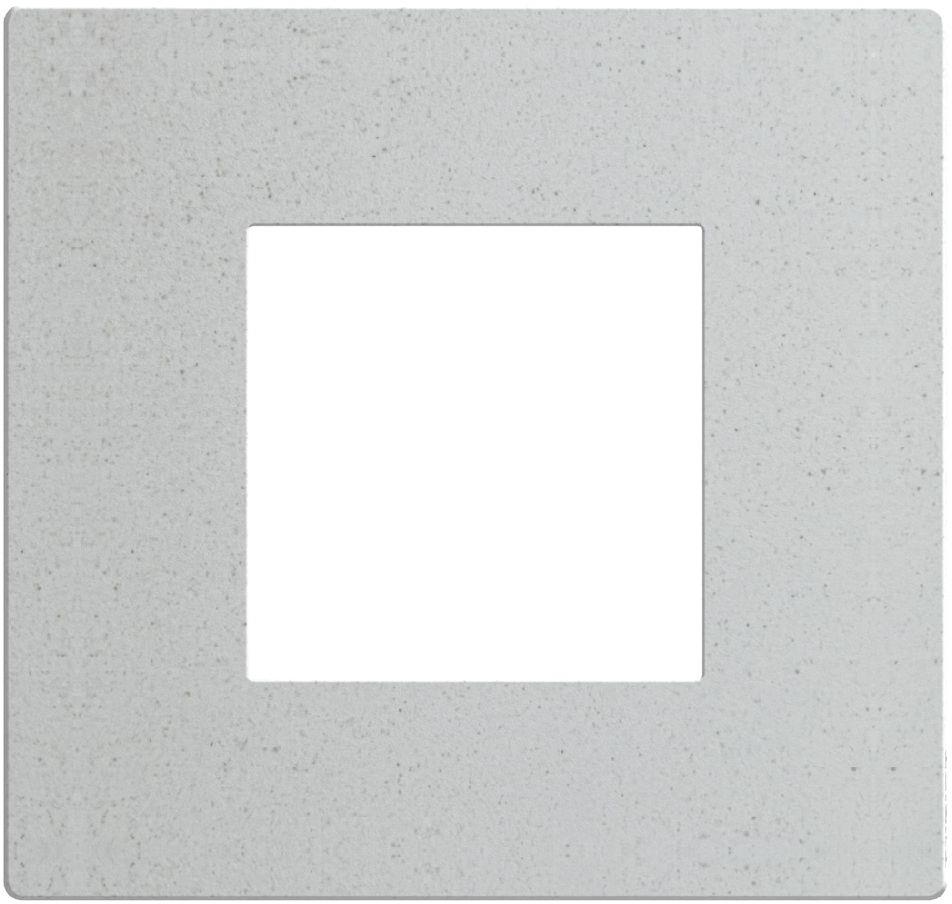 Рамка 2 мод. цвят Бяла слюда (White Mica) Light Now Bticino