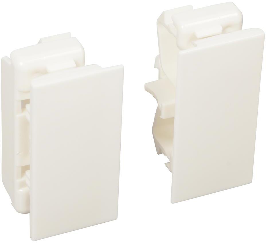Съединител (2 бр.) за капак на колона БЯЛ Soluclip Legrand