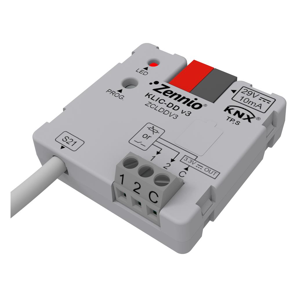 Модул за управление на климатици KLIC-DD v3. Daikin-KNX gateway (битови модели) Zennio