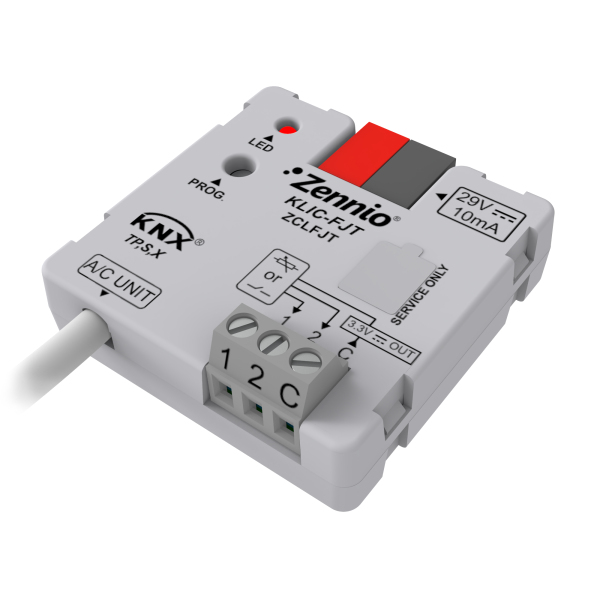 Модул за управление на климатици KLIC-FJT. Fujitsu-KNX gateway Zennio