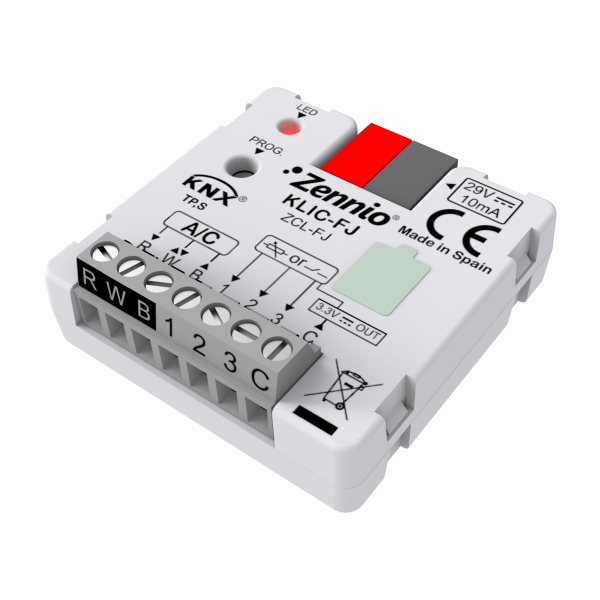 Модул за управление на климатици KLIC-FJ. Fujitsu-KNX gateway Zennio