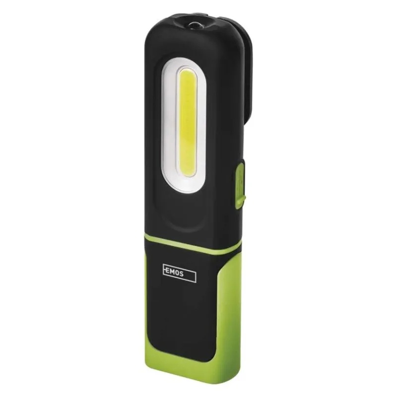 Работна лампа 330lm 45м 3ч зареждаема 1200mAh пластмаса IP43 EMOS
