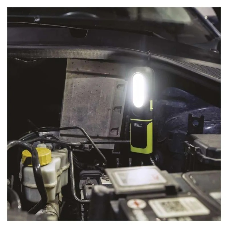 Работна лампа 330lm 45м 3ч зареждаема 1200mAh пластмаса IP43 EMOS