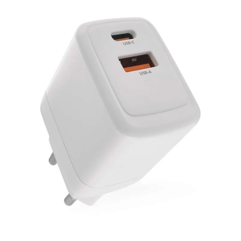 Захранващ адаптер PD 20W USB A+C EMOS