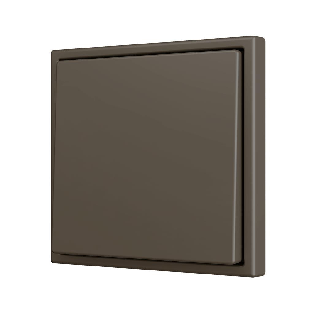 Бутон за 2 бинарни входа ZS70 70х70мм KNX цвят Мока Zennio