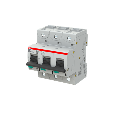 Автоматичен прекъсвач S803P 3P 80A крива D 50kA ABB