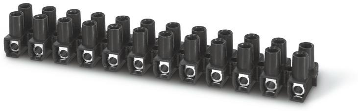Лустер клема 25мм2 черна T85 / GW850 Scame