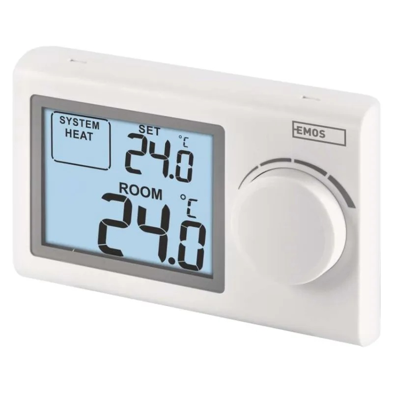 Термостат за отопление и охлаждане 5…35 °C с LCD дисплей 8A EMOS
