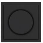 Димер ротативен R=5-300W LED=5-150VA моноблок цвят ЧЕРЕН мат Adria Commel