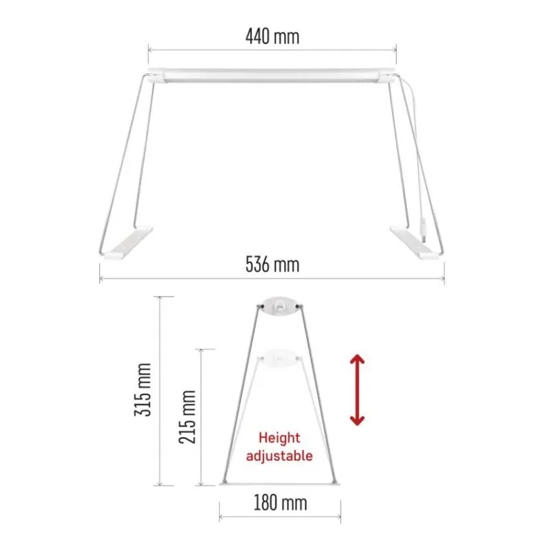 Лампа за растения LED 15W 3900K 800lm 25000h IP20 с таймер SEEDLINGS EMOS