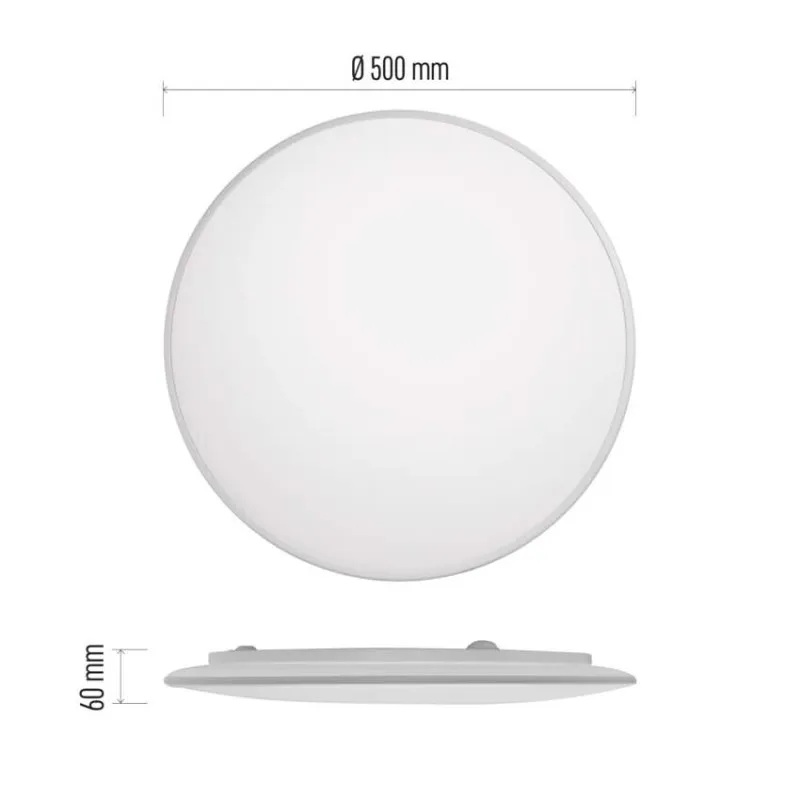 Плафон LED DN500 36W CCT 2880lm 115° димируем с ДУ 25000h IP20 ALVI EMOS