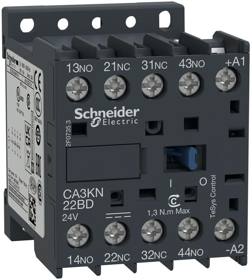 Спомагателен контактор TeSys K 2NO+2NC <=690V 110Vdc SE