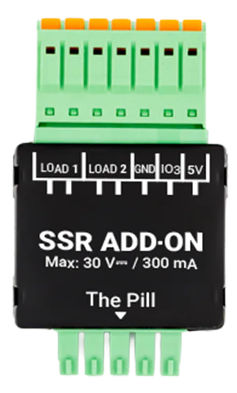Реле твърдотелно 30 VDC, 2x 300mA, Shelly Pill SSR Add-on - 073589