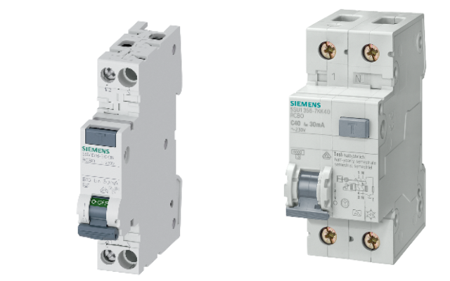 Дефектнотокови защити комбинирани 5SU1 Siemens