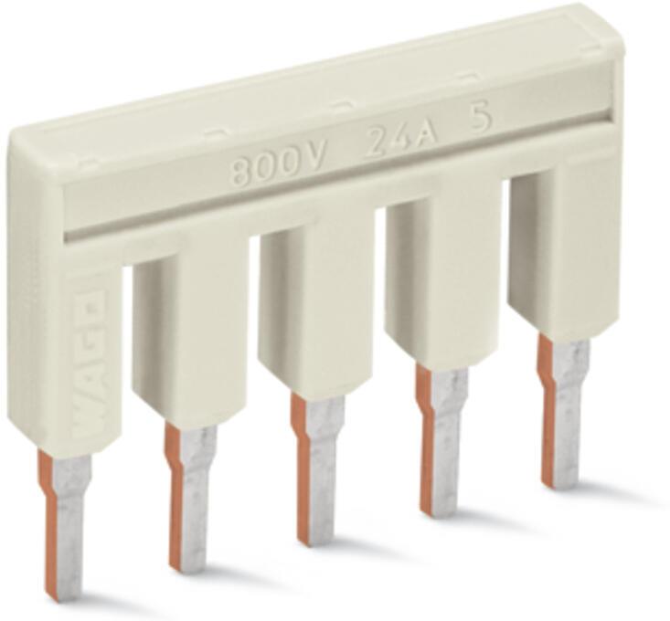 Гребен 5 пина за редова клема 2.5мм2 за серия TOPJOB® S Wago