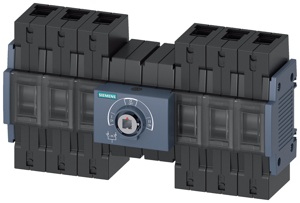 Разединител 3KC0 S2 100A 3P I-0-II без ръкохватка Siemens
