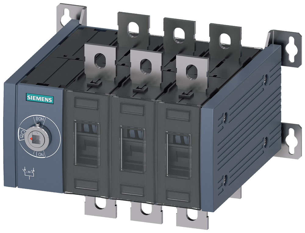 Разединител 3KC0 S3 400A 3P I-0-II без ръкохватка Siemens
