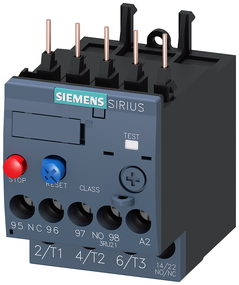 Термична защита 3RU2 S00 1.4…2.0A 1NO-1NC Siemens