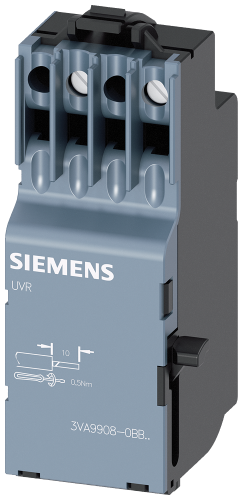 Минимално напреженов изключвател UVR за 3VA1 24Vdc Siemens