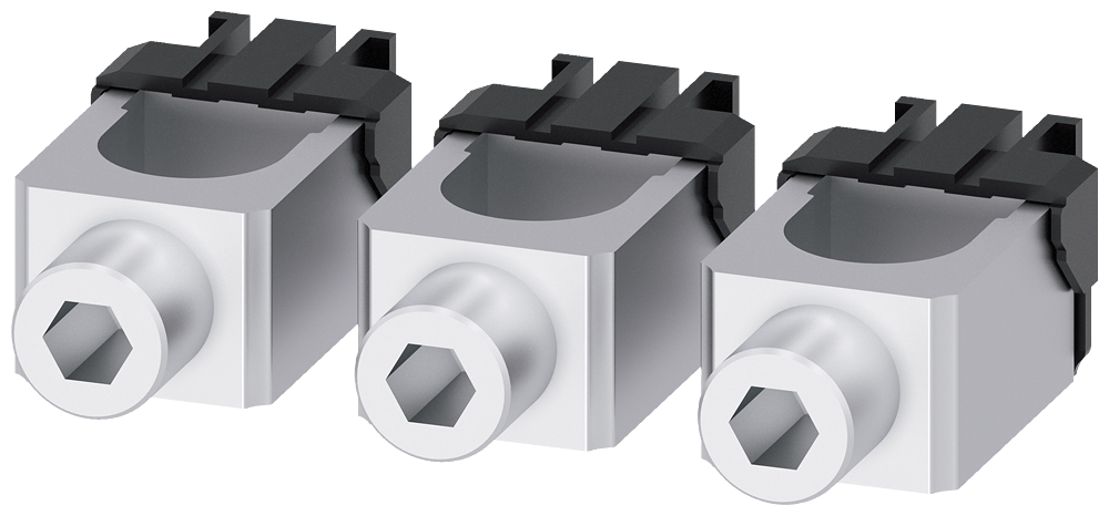 Комплект клеми TA1.2 за Cu и Al проводници 1x50 до 185mm2 FS250 3 бр. Siemens