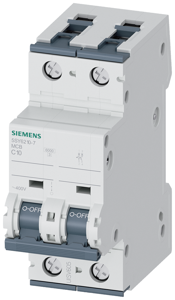 Автоматичен прекъсвач 5SY6 2P 13A крива С 6kA Siemens