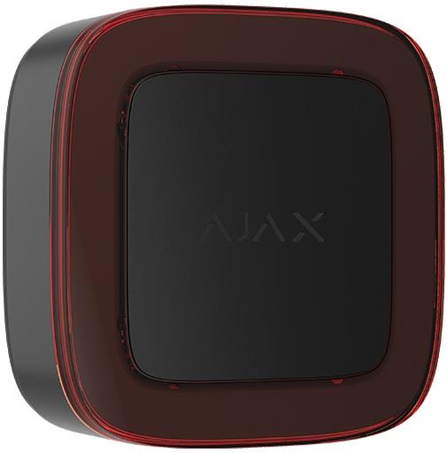 Безжичен светлинен индикатор, черен, EN54 Indicator Jeweller Ajax