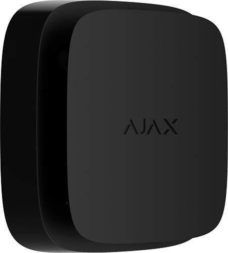 Безжичен мултикритериен датчик, черен, EN54 FireProtect (Heat/Smoke) Ajax