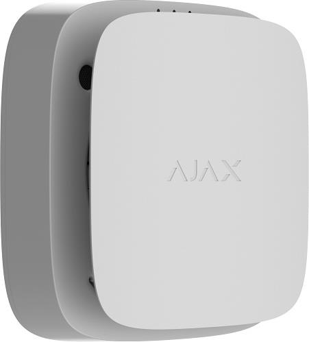 Безжичен мултикритериен датчик, бял, EN54 FireProtect (Heat/Smoke) Ajax