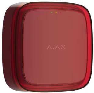 Безжична сирена с лампа, червен, EN54 FireProtect (Sounder/VAD) Ajax