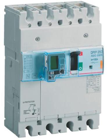 Автомат DPX3 250 TM 4P 160A 50кA регулируем (In x 0.8...1) с ДТЗ Legrand
