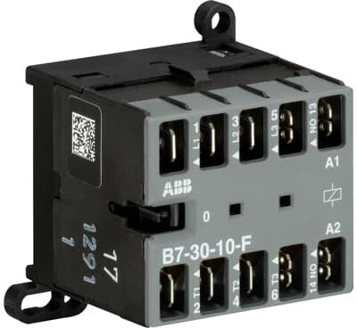 Контактор B7-30-10-F 3P 5.5kW (16A AC-3) 1NO 220...240V 50/60Hz ABB