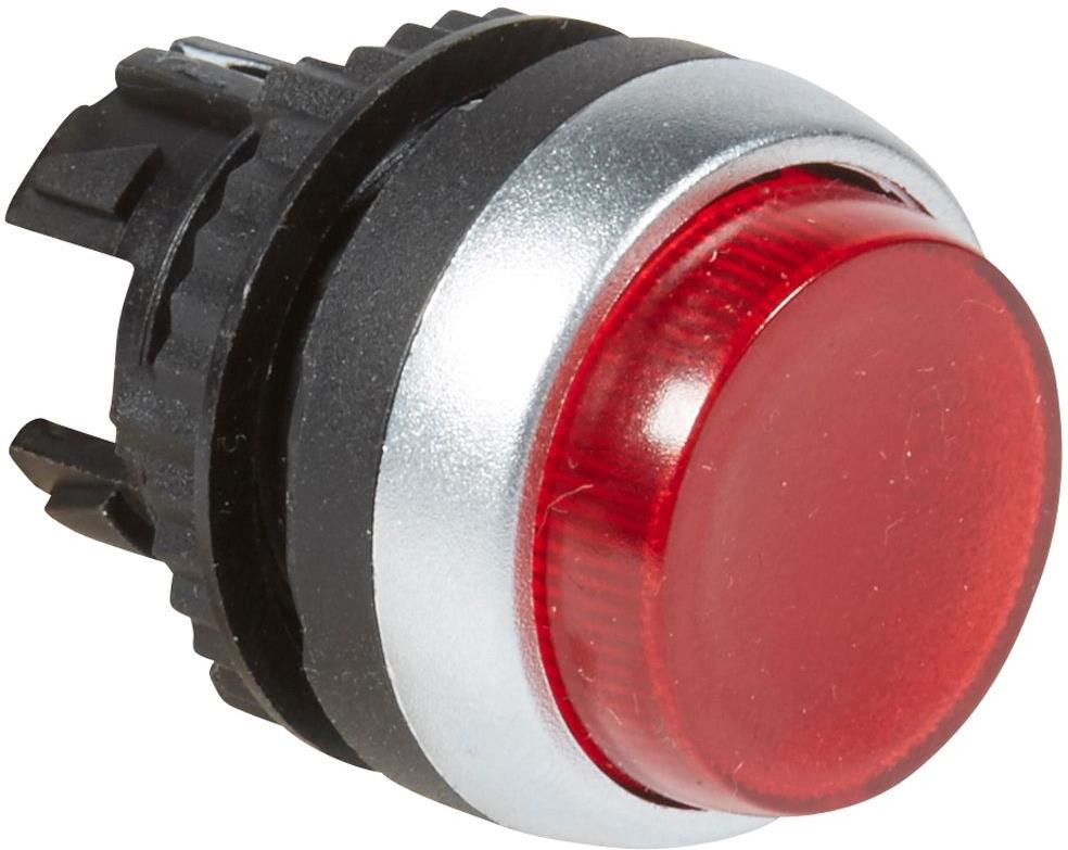 Глава за бутон червен светещ Ø22mm Osmoz Legrand