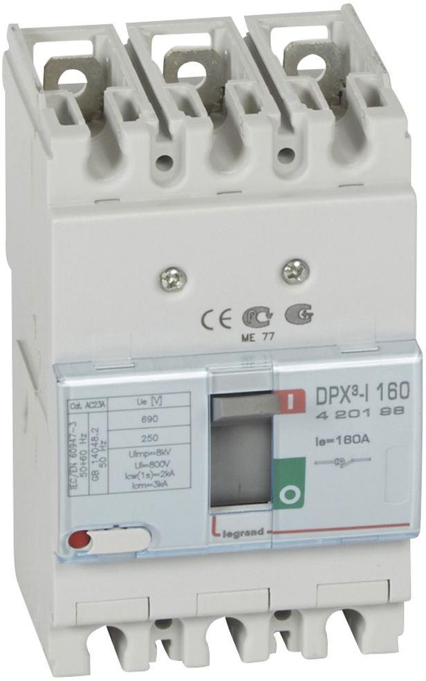 Товарови прекъсвачи DPX3 IS лят корпус Legrand