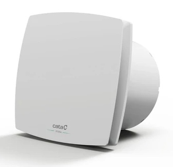 Вентилатор ECOfan ф100мм, цвят Бял, 95м3/ч, 4W, 33dB CATA