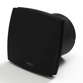 Вентилатор ECOfan ф100мм, цвят Черен, 95м3/ч, 4W, 33dB CATA