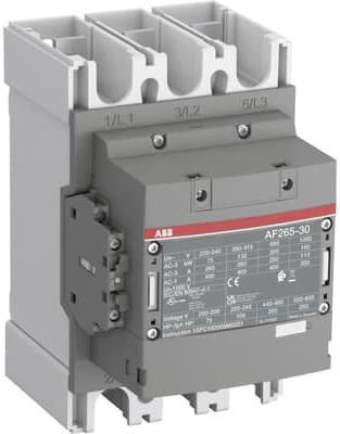 Контактор AF265-30-11 3P 132kW (265A AC-3) 1NO+1NC 48...130V 50/60Hz ABB