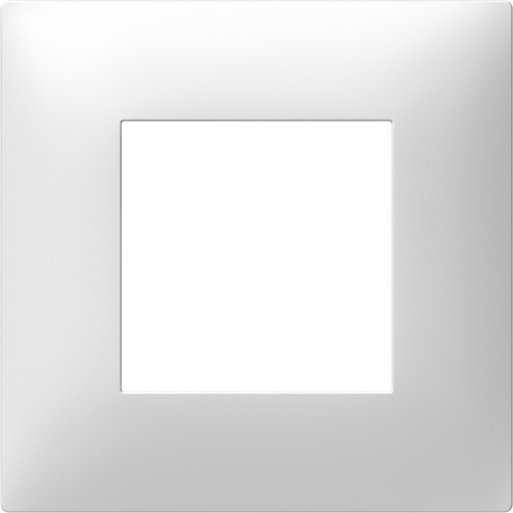 Рамка 2 мод. цвят Бял мат Thin Modul TEM
