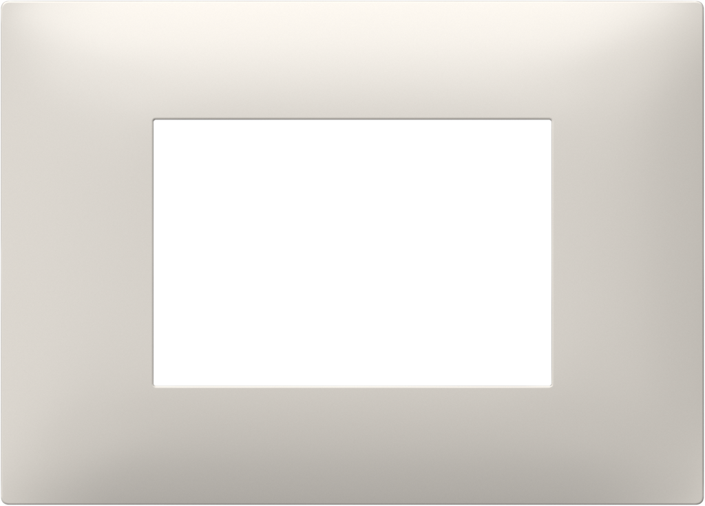 Рамка 3 мод. цвят Крем мат Thin Modul TEM
