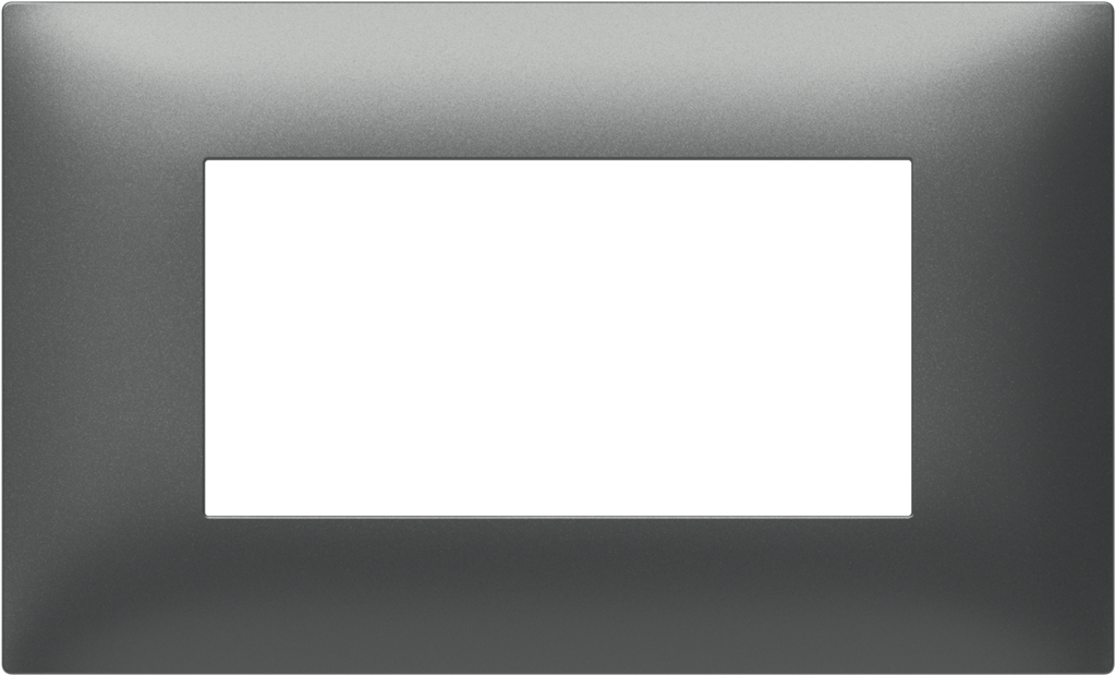 Рамка 4 мод. цвят Антрацит Thin Modul TEM