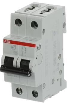 Автоматичен прекъсвач S202 2P 63A крива B 6kA ABB