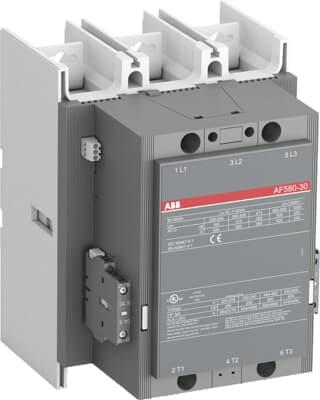 Контактор AF580-30-22 3P 315kW (580A AC-3) 2NO+2NC 250...500V 50/60Hz ABB