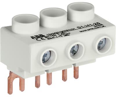 Захранваща клема S1-M1-25 25мм2 за 1бр. прекъсвач MS116 ABB