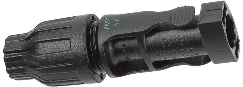 Конектор MC4 МЪЖКИ Quick за фотоволтаични панели IP68 40A 1500VDC MOREK