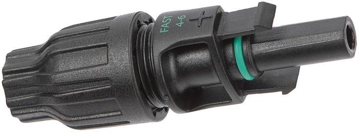 Конектор MC4 ЖЕНСКИ Quick за фотоволтаични панели IP68 40A 1500VDC MOREK